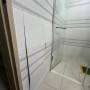 남양산 신도시에 위치한 물금 이지더원 아파트 욕실 타일터짐현상 및 타일들뜸하자 해결 하고 왔습니다!!