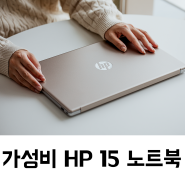 인강용 사무용 가성비 노트북 추천 HP 15 시리즈로 합리적인 소비 HP 15-fd0247TU