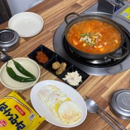 대전 송강동 맛집 나음명품김치찌개전문점 점심 메뉴 추천