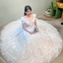 [커플블로그] 레이나모라 드레스가봉 스튜디오 드레스+마무리 탱이랑 가리비술찜,붕어빵