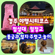 경주 야행시티코스 첨성대 월정교 동궁과 월지(구 안압지) 주령구놀이