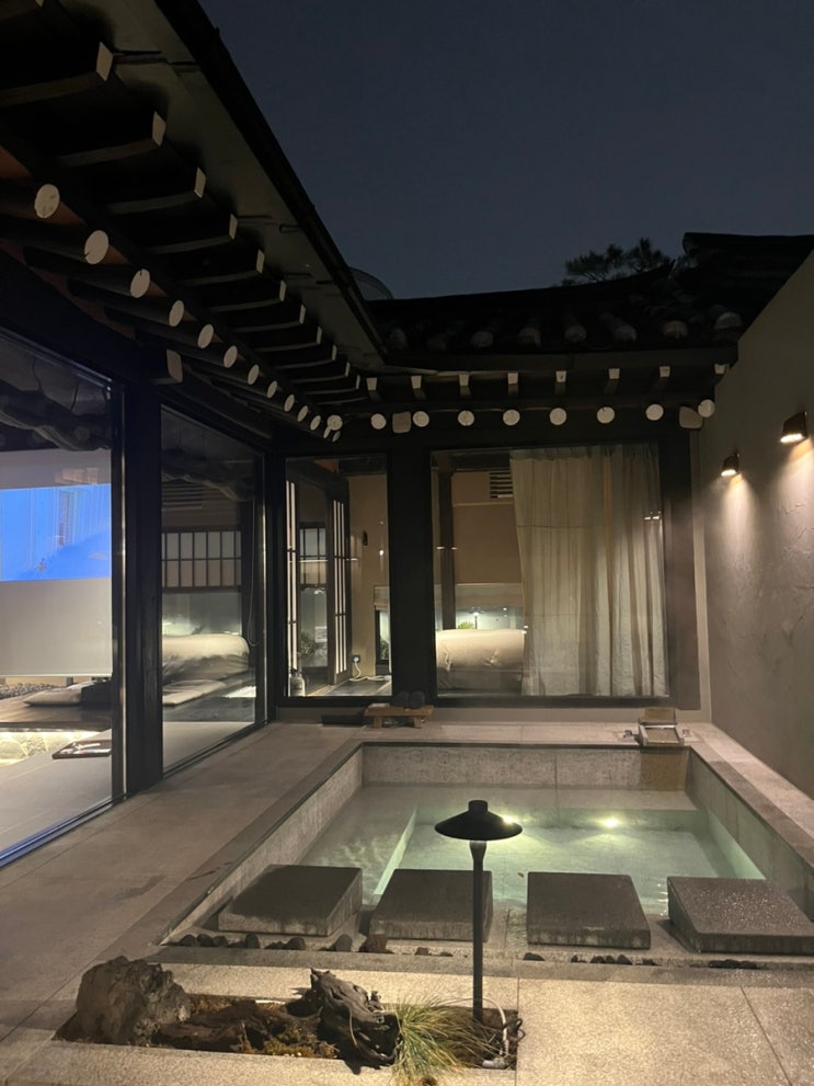 [안국역 안길사가] 서울에서 즐기는 한옥감성숙소추천ㅣ한옥독채ㅣ야외노천스파 : 네이버 블로그