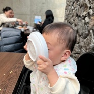 [17개월 아기와 제주여행] 자매국수 웨이팅없이 먹는 법(아기국수, 아기식기, 아기의자 O)