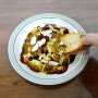 까망베르 치즈구이에 바게트 빵 찍어 먹기 에어프라이어 간식 레시피