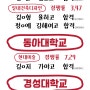 [김해장유디자인학원, 김해장유디자인가우디미술학원 ] 김해. 장유가우디 2024학년도 수시 최종합격자 명단입니다.