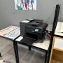 모바일휴대폰판매점 HP 8710 무한잉크 팩스까지 되는 복합기 임대 설치