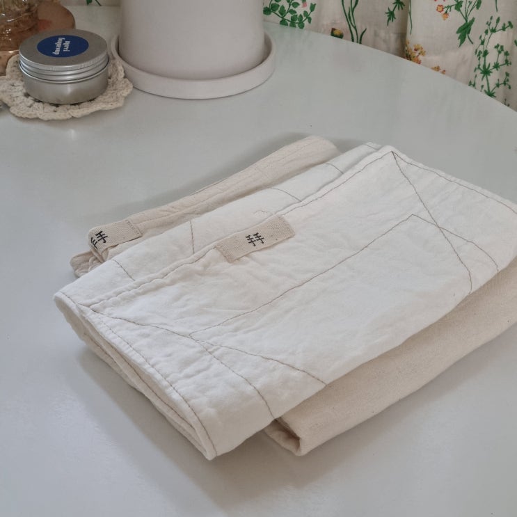 수수 소창수건 사용 후기 3겹 소창수건 소창행주 쉽게 삶는법 : 네이버 블로그