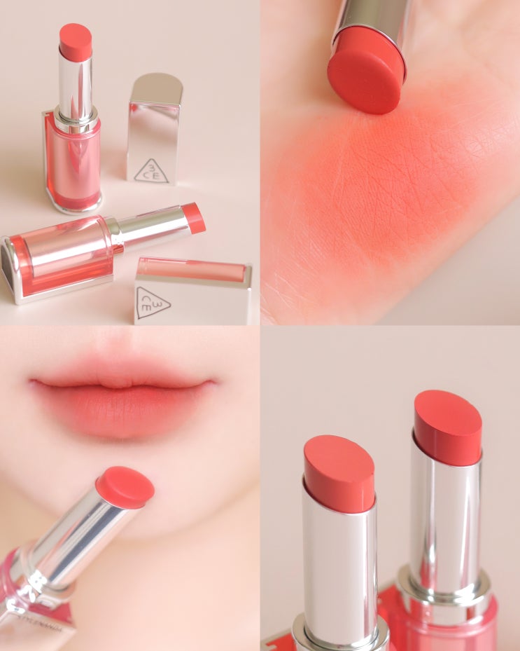 3CE 뉴컬러! 블러 매트립 탠저린 에디션 립발색 밝고 화사한 매트 웜립추천 : 네이버 블로그