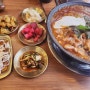 진주가좌동 닭도리탕 찜닭맛집 초가산장