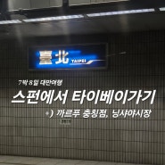 [아시아/대만] 스펀에서 타이베이가기 +) 까르푸 충칭점, 닝샤야시장 / 대만여행 타이베이근교여행