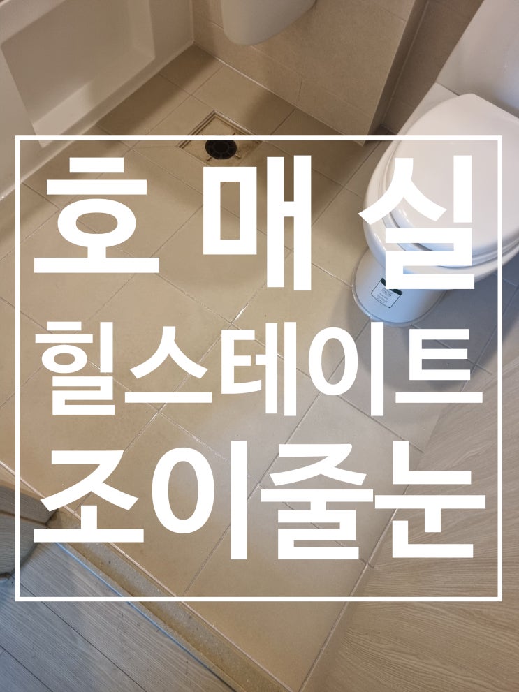 힐스테이트 호매실 아파트 대표 시공 사진