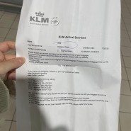 KLM 네덜란드항공 수하물 분실, 24시간 만에 찾은 후기 (파리 CDG 샤를드골 공항, 에어프랑스) / 수하물 지연 보상 후기