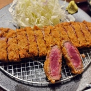 오사카 우메다 요도바시카메라 식당가 규카츠 맛집 교토카츠규