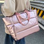 빅사이즈 패딩가방 보부상가방 숄더백 남녀공용