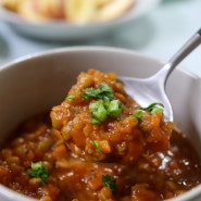 렌틸콩스프 토마토스프 만들기