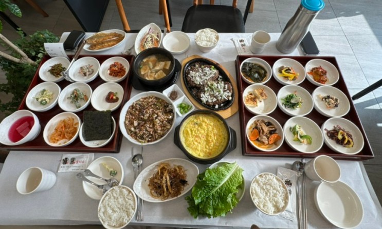 정읍 한식 맛집 대일정| 참게장 정식 떡갈비 찐 맛집
