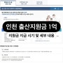 2024 인천 출산지원금 1억 지급 시기 내용, 서울 출산장려금