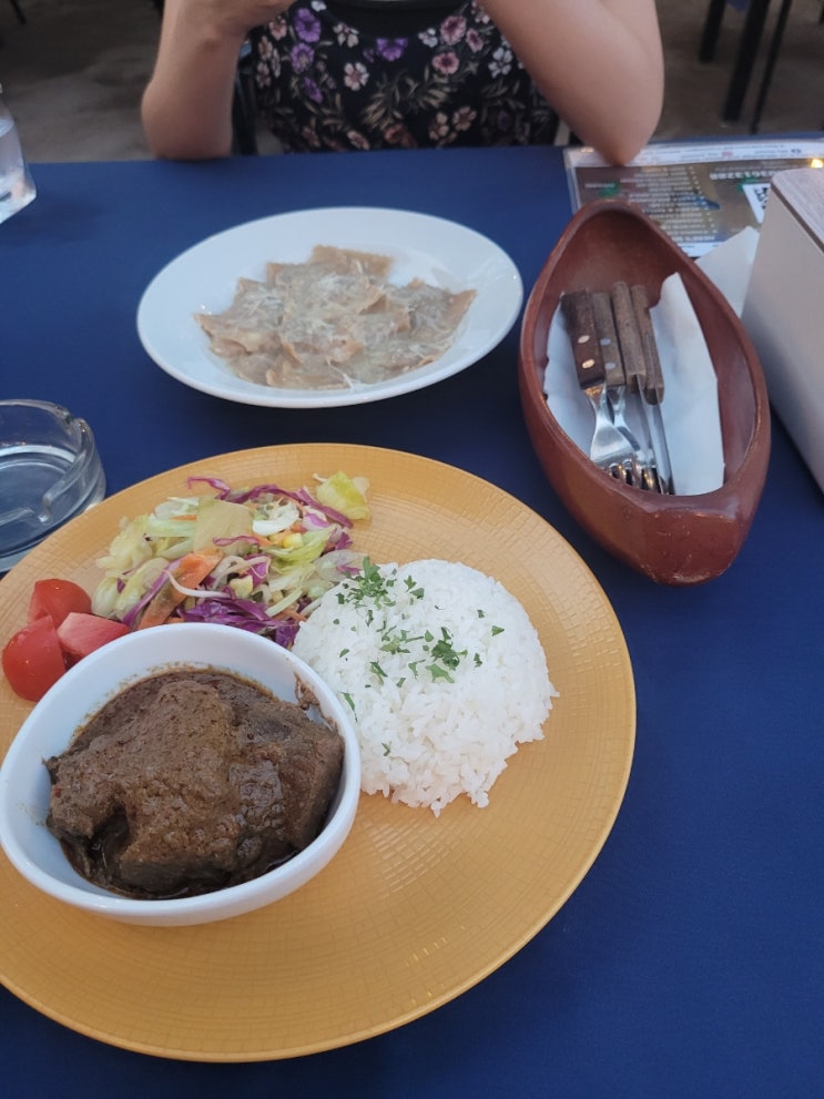 인도네시아 길리섬 른당 맛집 마이하우스 레스토랑 비프렌당 라비올리 : 네이버 블로그