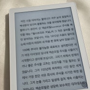 오닉스 북스 포크5S 6인치 이북리더기 2+32GB 화이트 3개월 사용 후기