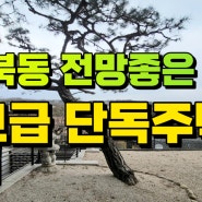 성북동 전망 좋은 고급 단독주택 매매 - 31억원