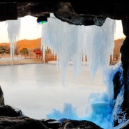 겨울 제천여행 의림지 특별한 풍경 용추폭포 유리전망대