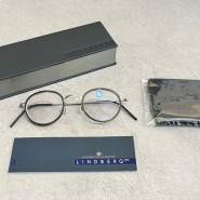 린드버그 신타늄 5805 + 초고도근시 안경 -12.00D 제작 부산 사직동/서면/부산대