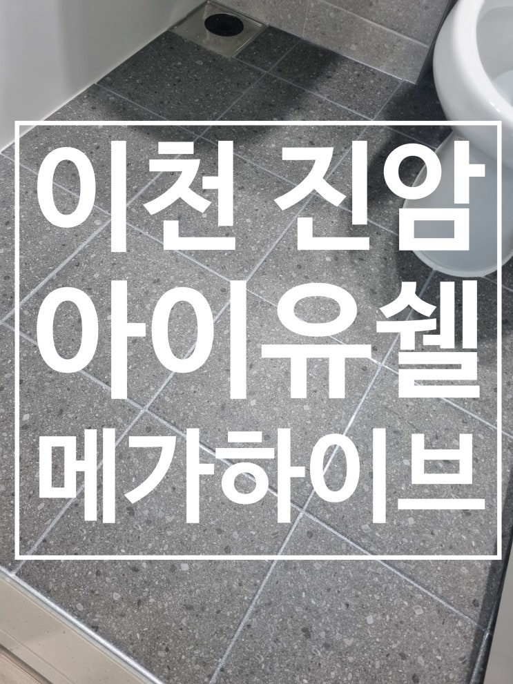 이천진암 우방아이유쉘 메가하이브 대표 시공 사진