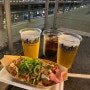 일본 오사카 도톤보리 야경 앗치치혼포 도톤보리본점 타코야끼 맛집 줄서서 먹는 곳
