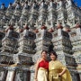 태국 가족여행, 왓아룬에서 전통의상 입고 인생샷, 부모님 취향저격 리버크루즈, 수완나품 에어아시아 탑승게이트