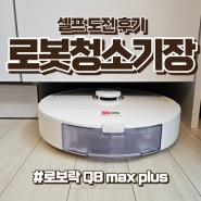 로봇청소기장 리폼 후기 (로보락 Q8 max + 셀프도전)