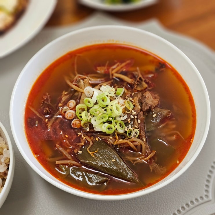 소고기 육개장 끓이는 법 대파 육개장 버섯 육개장 고사리 육개장 만드는 법 육개장 레시피 재료 보양식 [31번째 네이버메인 ...