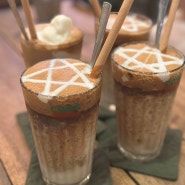 [베트남 나트랑] 콩카페 - (코코넛 연유커피/ 코코넛 스무디 커피)