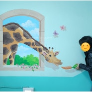 학교벽화 오리진핸드페인팅-당진 서정초등학교 벽화그림 그리기 소개합니다~^^