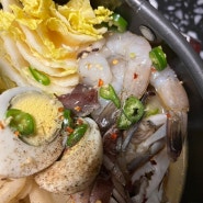 청주 성안길술집 키치하우스에서 떠껀한 나가사키 전골 먹기