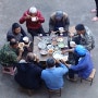 윈난 총강 보산 커피 산지 3, 한국에서도 보기 힘든 설 돼지 잡기, 마을 잔치