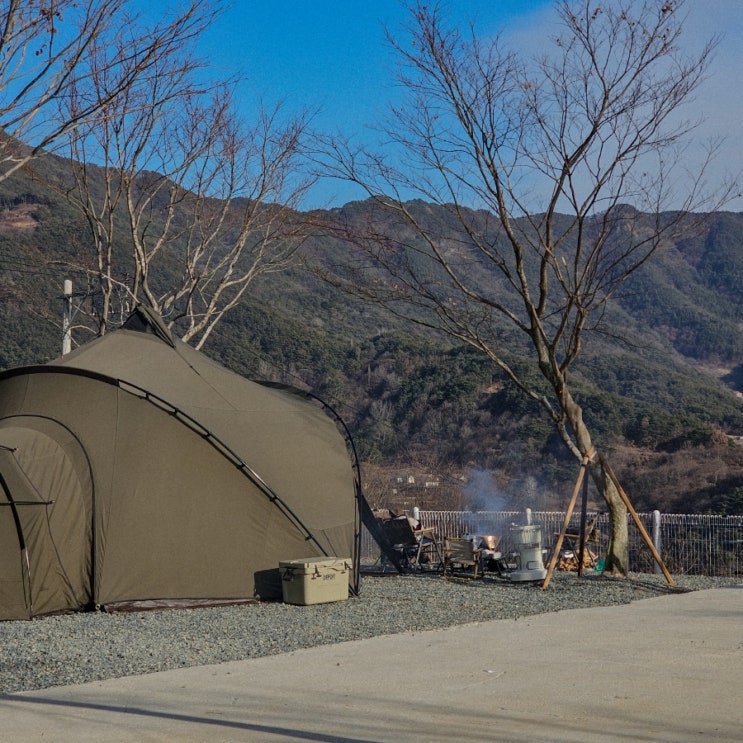 청도 브리즈힐 2박3일 겨울 캠핑