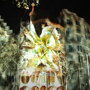 이색적인 스페인 바르셀로나 미디어아트: 카사바트요
