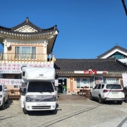 경주 보문단지 한식 맛집 신라정 육회물회 내돈내산