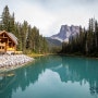 밴쿠버, 옐로나이프, 캐나다 로키 자유여행 67: 요호 국립공원(Yoho NP)내에 있는 에메랄드 레이크(Emerald Lake)(190906, 금)