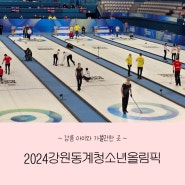 2024강원동계청소년올림픽 직관 관람후기 강릉 6세아이와 함께 즐기기