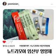 임산부활성엽산 철분 오메가3 뉴트리모어 추천!