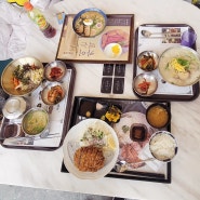 대전신세계백화점 맛집 한밭대식당과 스타벅스