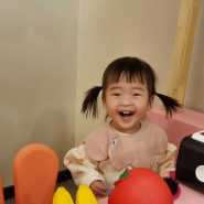[송파키즈카페] 아기들이 너무 좋아할만한 송파 코코몽키즈랜드-평일재방문