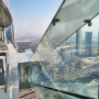 두바이 자유여행 2일차 : 두바이 스카이 뷰 전망대(투명 슬라이드/미끄럼틀 후기) *