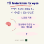 1월 휄든크라이스 for eyes 특강 리뷰_feat. 실천법 매뉴얼