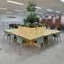 인천 소재 여자고등학교 독서실 환경개선사업 책상 작업완료