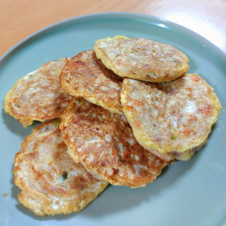참치전, 만들기 쉬운반찬 초간단요리로 추천! 아침에 간단히 만들기 (No밀가루) : 네이버 블로그