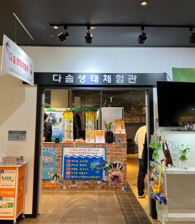곳 다솜생태관, NC백화점 아울렛 “다솜 생태체험관”NC경산점