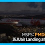 [MSFS] JEJUair B737-8 Landing at Gimhae Airport