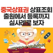 중국상표권 조회 및 출원에서 등록까지 실제 사례